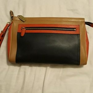 Coach Legacy Clutch with tassels